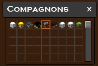 Onglet compagnon / HeadBuddy de NationsGlory avec le pack